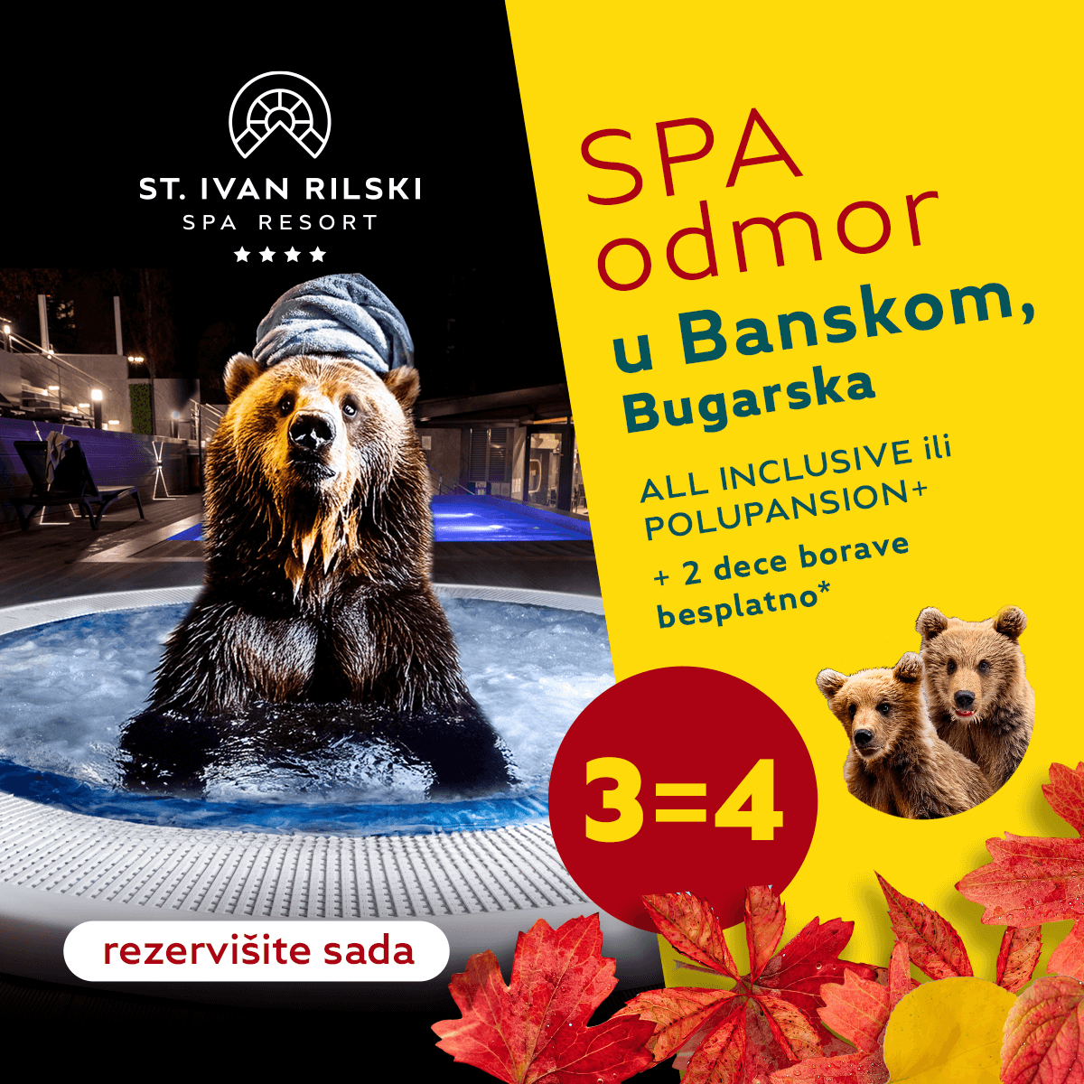 Topli spoljašnji bazen u Banskom
